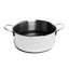 Lexi Home Modern Kitchen Basics 4.8 Quarts Non-Stick Stainless Steel Soup Pot
