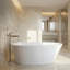 Sophia 67.7'' L Soaking Bathtub-131120770