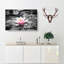 A Pale Pink Water Lily - Wrapped Canvas Painting-56654667