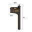 Balmoral Post Mounted Mailbox-373753191-373753185