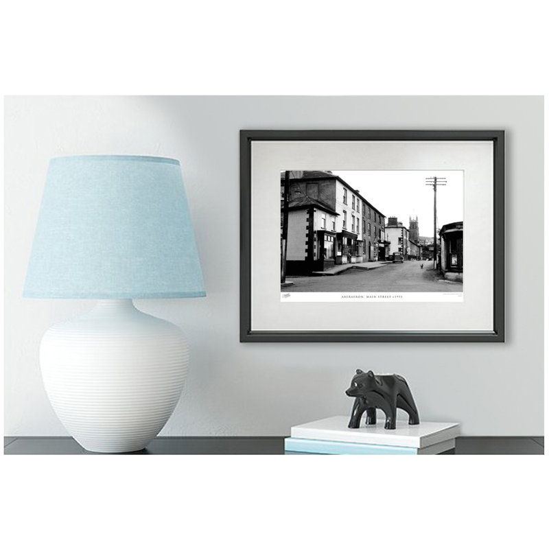 Aberaeron, Main Street C1955 by Francis Frith - Single Picture Frame Print, 40cm H x 50cm W x 2.3cm D