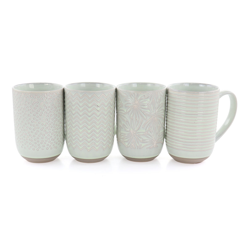 Grande tasse à café en grès