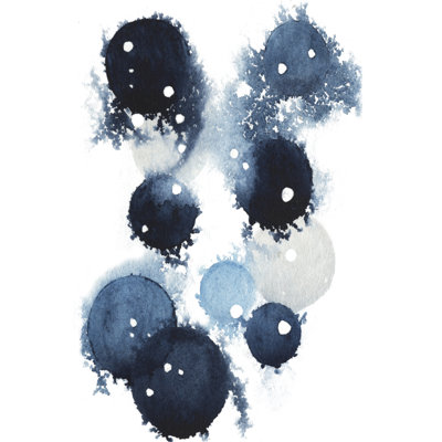 Blue Galaxy IV by Grace Popp - Painting Print