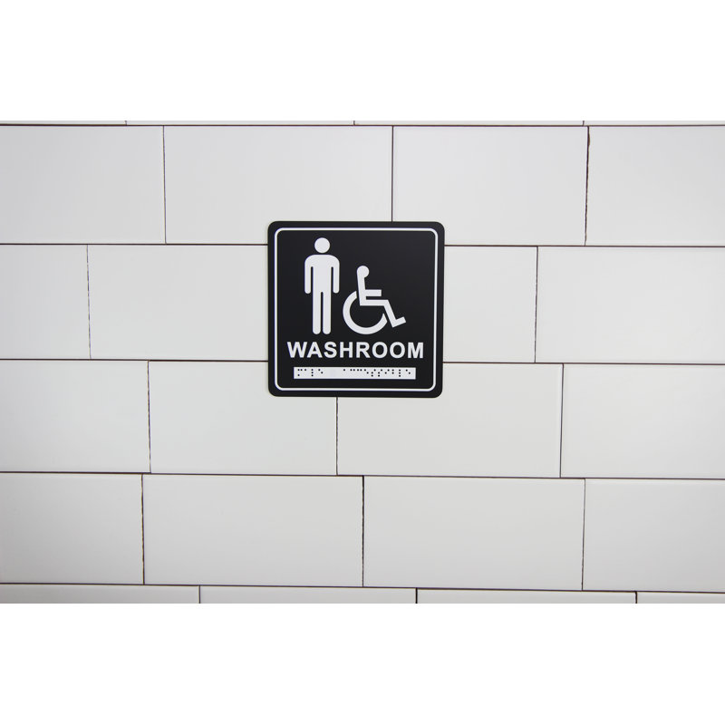 Signalisation pour hommes / personnes handicapées