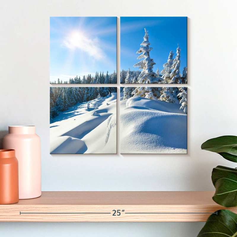 Alvord Sunny Day Winter, 18" H x 18" W