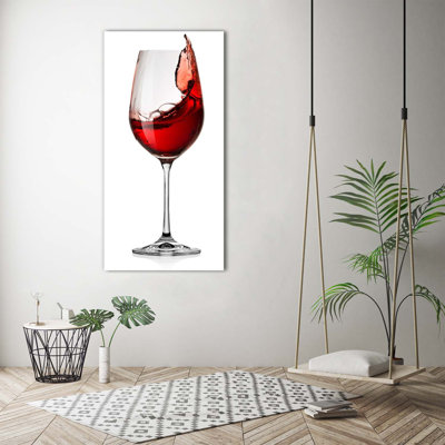 Red Wine - Wrapped Canvas Print