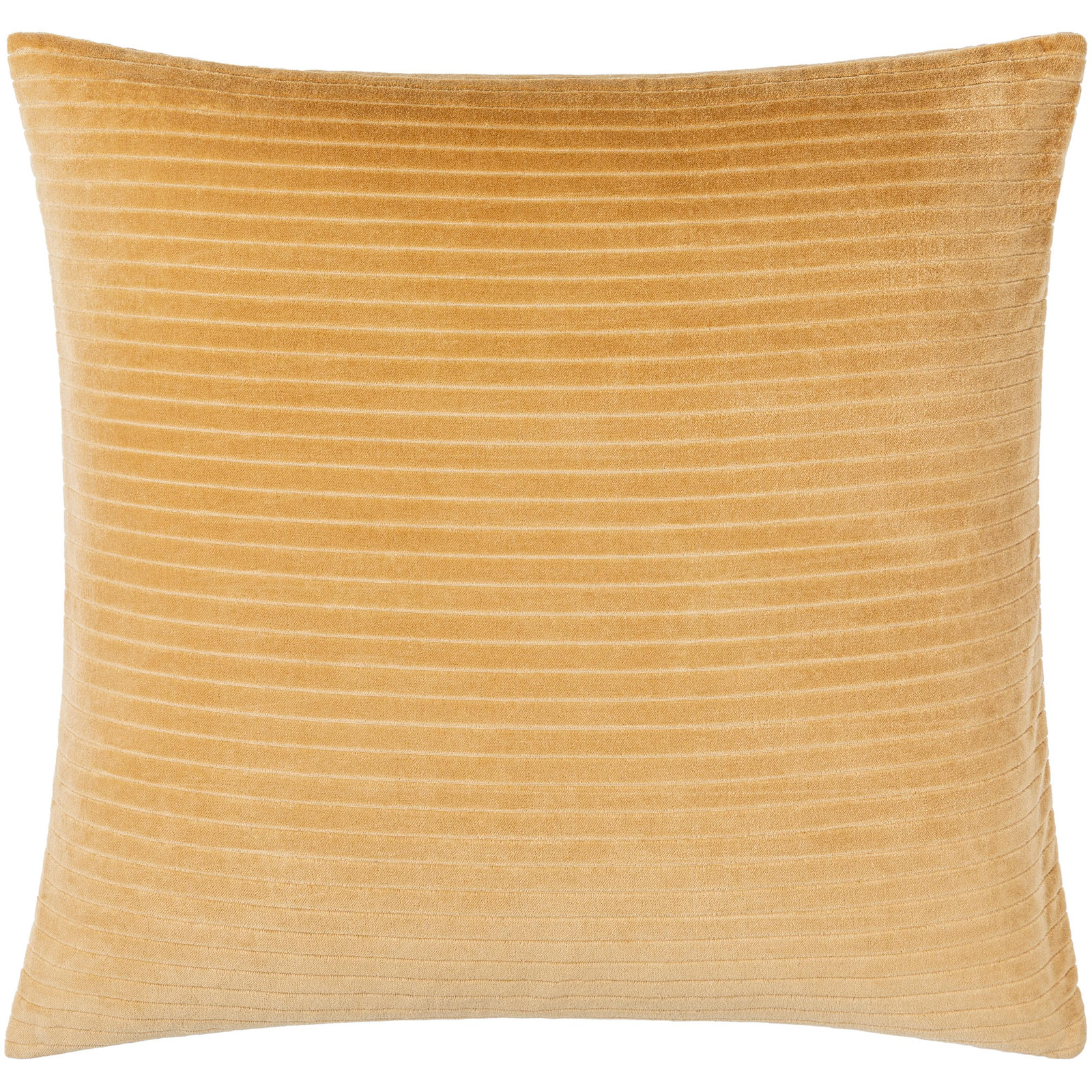 Cotton Throw Pillow, Pillow Cover Only - No Insert, 18" x 18", Camel