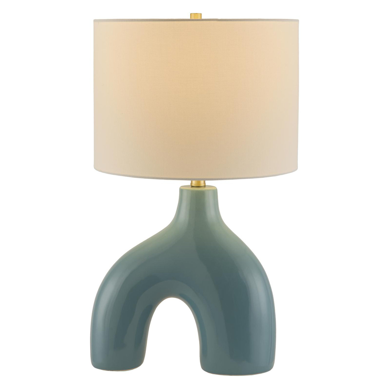 Arlis Ceramic Table Lamp, Blue