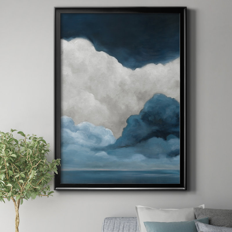 Nature's Drama I par J Paul - Reproduction d'art sur toile encadrée, Noir, H 18,5 po x l 24,5 po x P 1,5 po