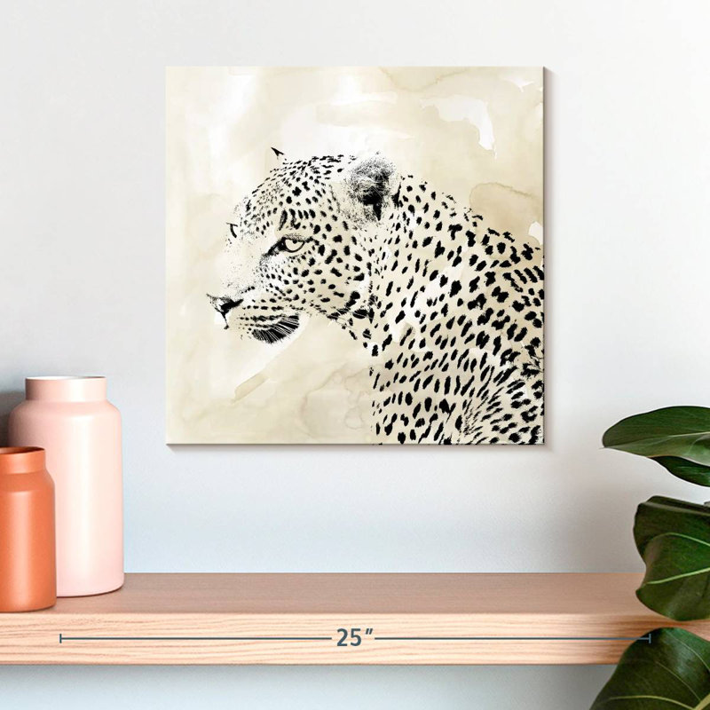 Brampt Leopard Spots III, 16" H x 16" W