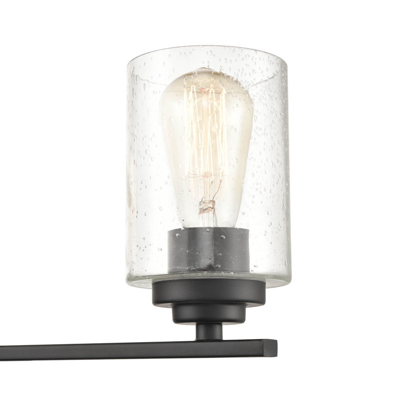 Éclairage pour meuble-lavabo 4 lumières Crandall, Noir