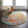 Adrihana Abstract Blue/Yellow Area Rug