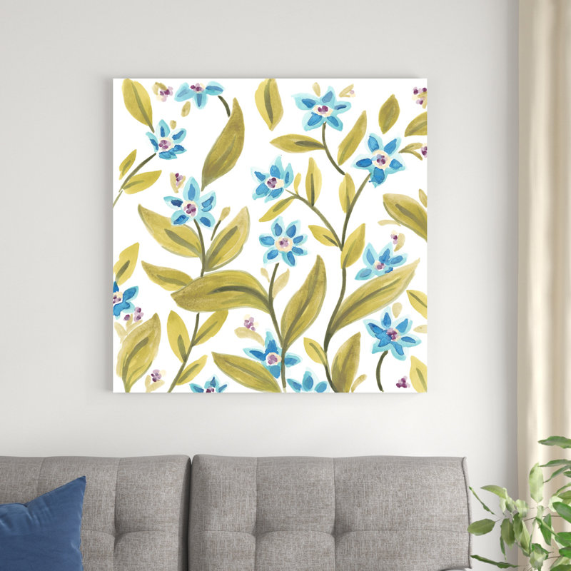 Abbey Floral Tiles IV, H 36 po x l 36 po x P 1,25 po