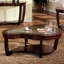 Meuble de salon cerise foncé 1pc