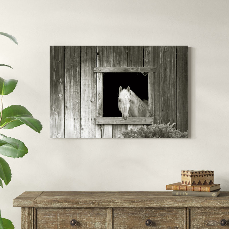 " Welcome Mare " by Ed Goldstein, 24" H x 36" W