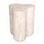 Table d'appoint Clover Travertine Stone