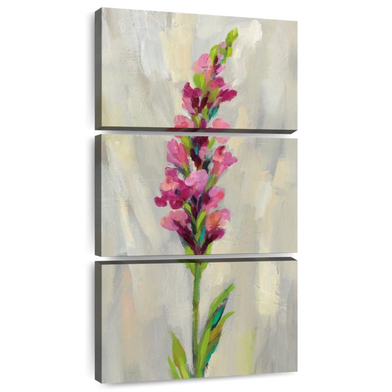 Single Stem Flower VII, 27" H x 12" W