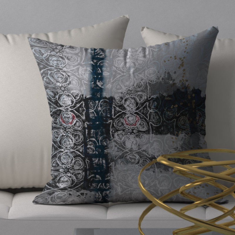 Housse de coussin décorative carrée épatante/insert, 20 po x 20 po