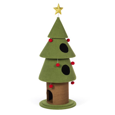 Santa Kitty's Christmas Wonderland Cat Tree