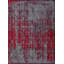 Rapture Gray/Red Luxury Area Rug-68867221