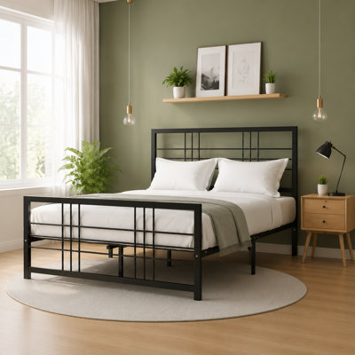 Venice Metal Platform Bed