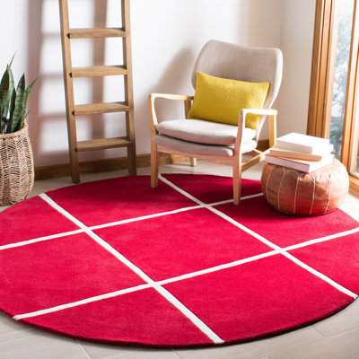 Teresita Hand Tufted Wool Geometric Rug