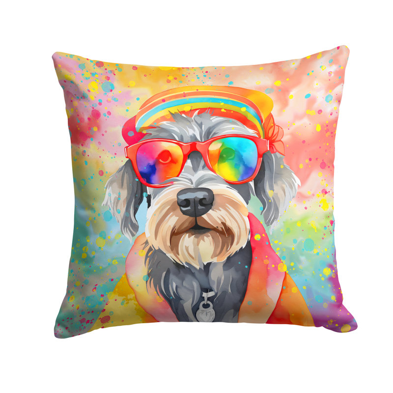  Coussin décoratif intérieur / extérieur en polyester Autre / Sans motif, 14 po x 14 po