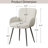 Upholstered Chenille Dining Chairs With Metal Legs (Set of 2)-884257780