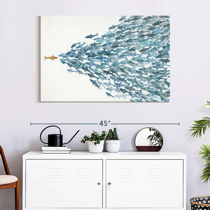 Brampt A New Direction, 26" H x 39" W