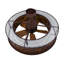 Whispering Pines LED Downrod Ceiling Fan