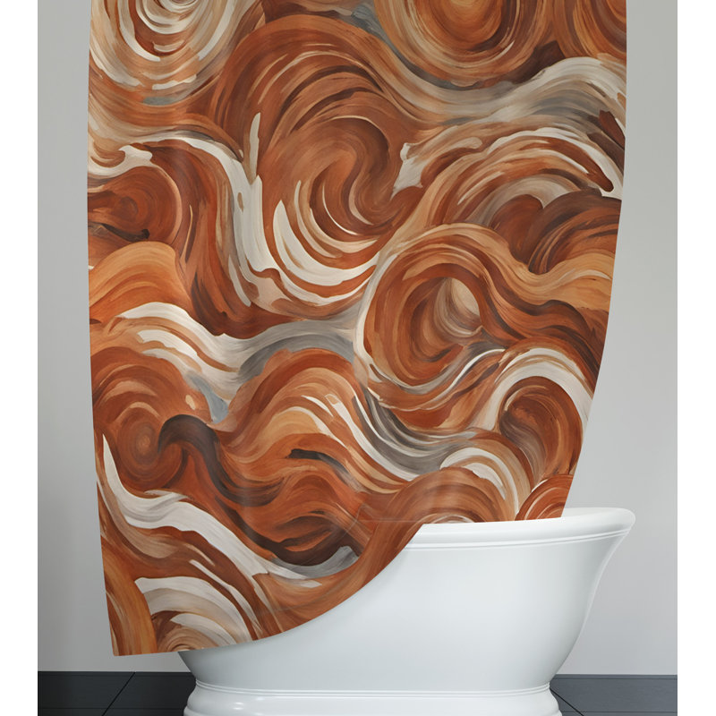 Rideau de douche Cugina, H 72 po x l 70 po