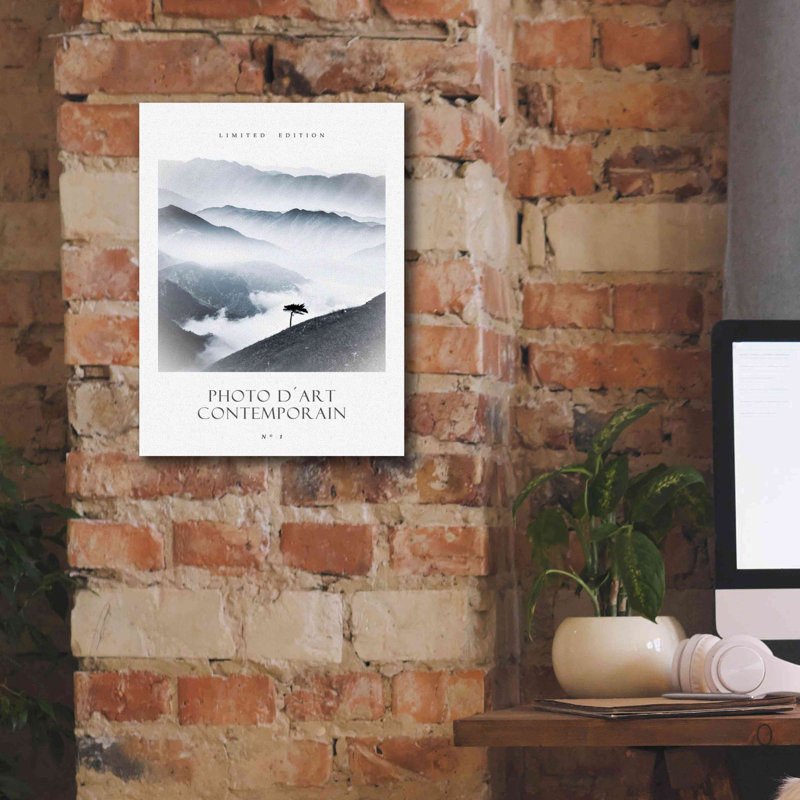 «Photo D’Art No 1» par Design Fabrikken, impression sur toile Giclée, H 16 po x l 12 po x P 0,75 po