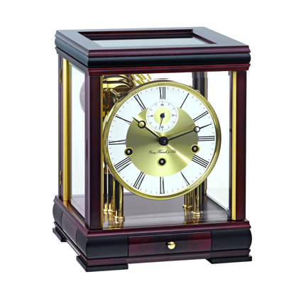 Modern & Contemporary Analogue Solid Wood Tabletop Clock
