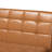 Fye 2-Pc Tan Faux Leather Upholstery Bench With Walnut Finished Wood, 31.5'' H X 74.4'' W X 53.5'' D-94234709