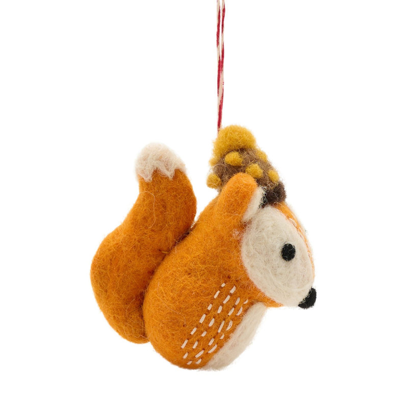 15 cm Felt Shatterproof Hanging Figurine Ornament
