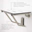 Banc de douche blanc