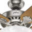 Ventilateur de plafond standard à 5 pales 52 po avec chaînette et ensemble d’éclairage inclus Buchanan-24742912