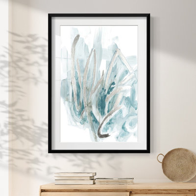 Embellished Aquatic Energy II -Framed Print