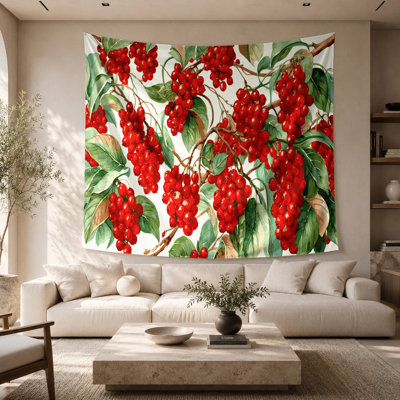 Tapisserie murale «Fruit Arbutus Berry»