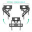 Aerika Symple Stuff Single Screen Wall Mount