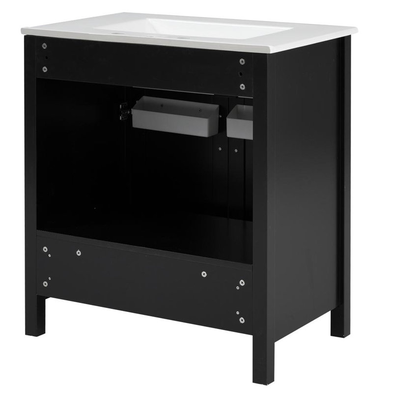 Bathroom Vanity, Black