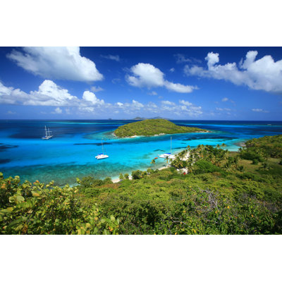 Scenic Beach View - Wrapped Canvas Print