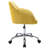 Kinzie Epinine Velvet Upholstered Swivel & Adjustable-Height Task Chair with Chrome Metal Base-1728314248