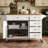 52-Inch Mobile Kitchen Island with Drop Leaf, Adjustable Shelf, and Ample Storage for Modern Kitchens.-718361997