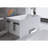 51" Solid Surface Matte Tub, Freestanding Solid Surface Resin Stone Bathtub Solid Surface Matte White Soaking Tub, Matte White