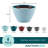 Rachael Ray Create Delicious Melamine Nesting / Stackable Measuring Cups, 6 Piece, Assorted Colors