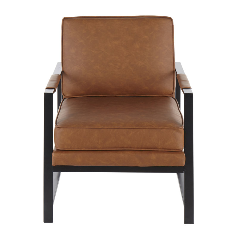 Earley Faux Leather Armchair