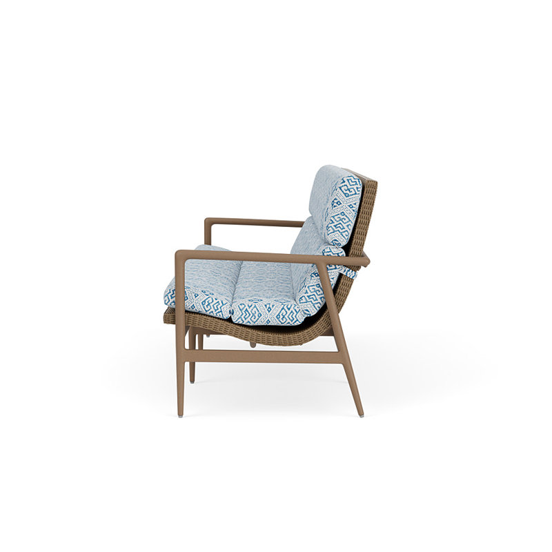 Cascade Outdoor 3 - Seat Patio Sofa, Aman Capri, Fawn