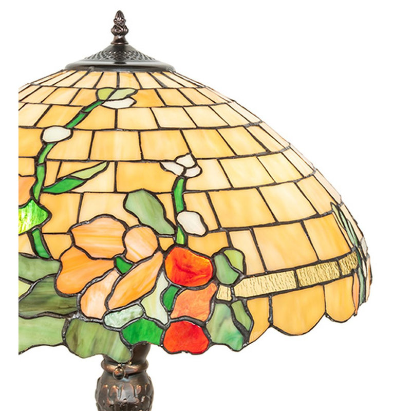 Duffner And Kimberly Hollyhock Table Lamp