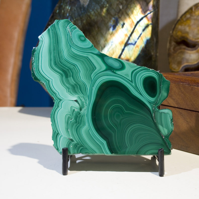 Congolese Malachite Plate